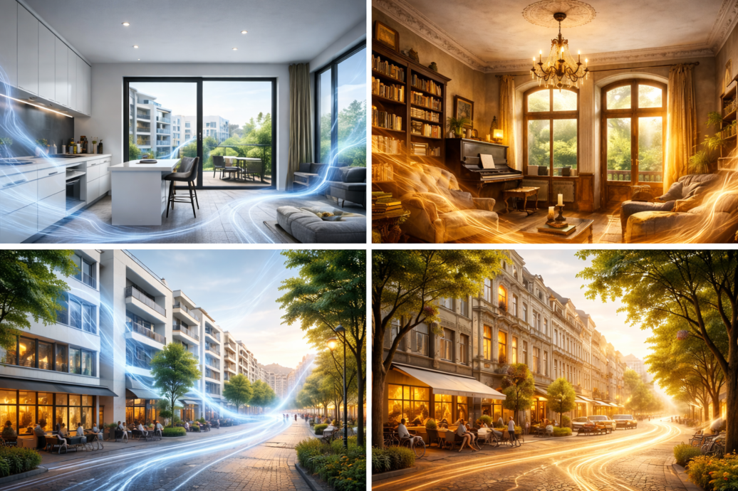 德国新房Neubau与老房Altbau风水差别对比