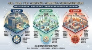 Read more about the article 总部、办公室、厂房：三种企业空间，三种隐性阻力，三种不同的场域判断逻辑