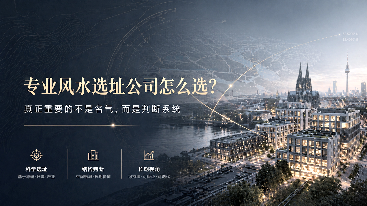 专业风水选址公司怎么选